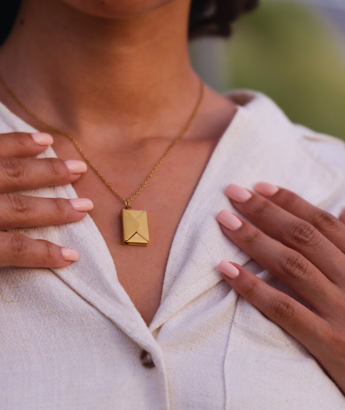 Envelope of Love – Hidden Message Pendant