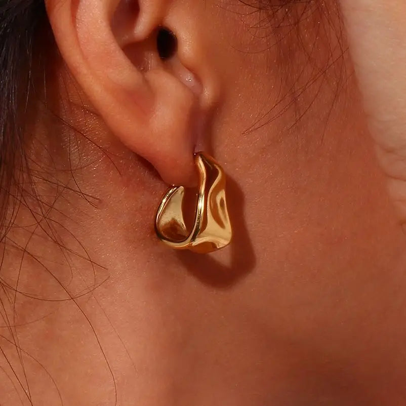 Molten Curve Hoops