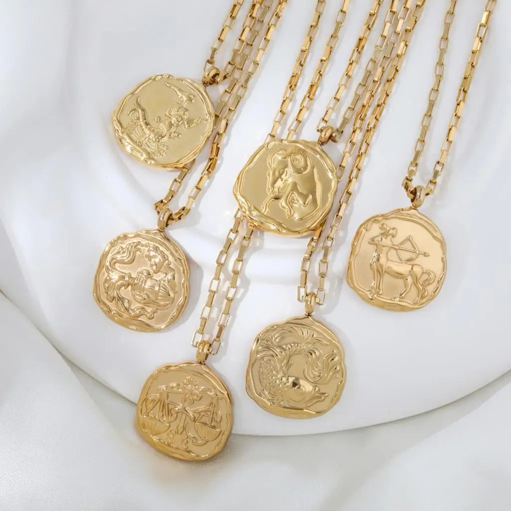 Gemini Zodiac Chain Necklace