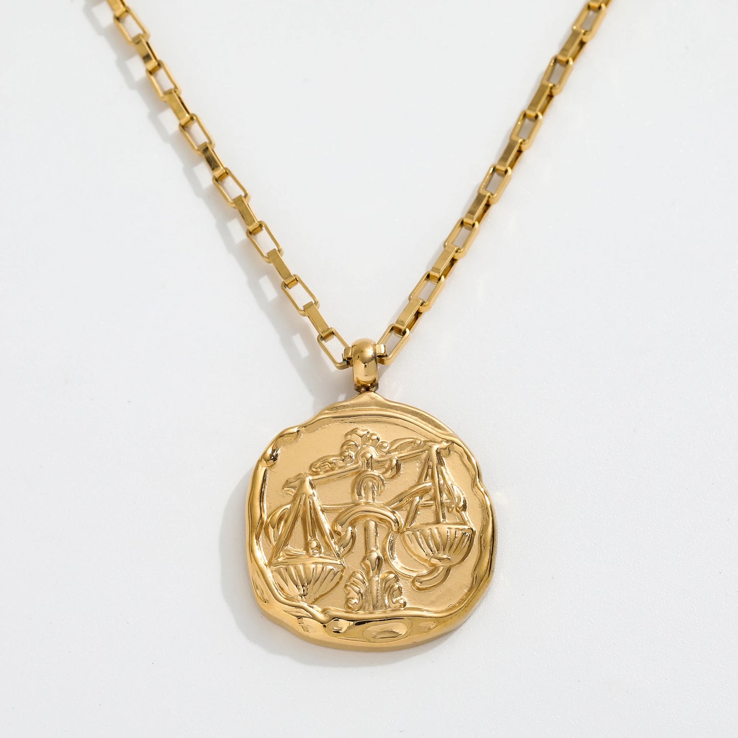 Libra Zodiac Chain Necklace