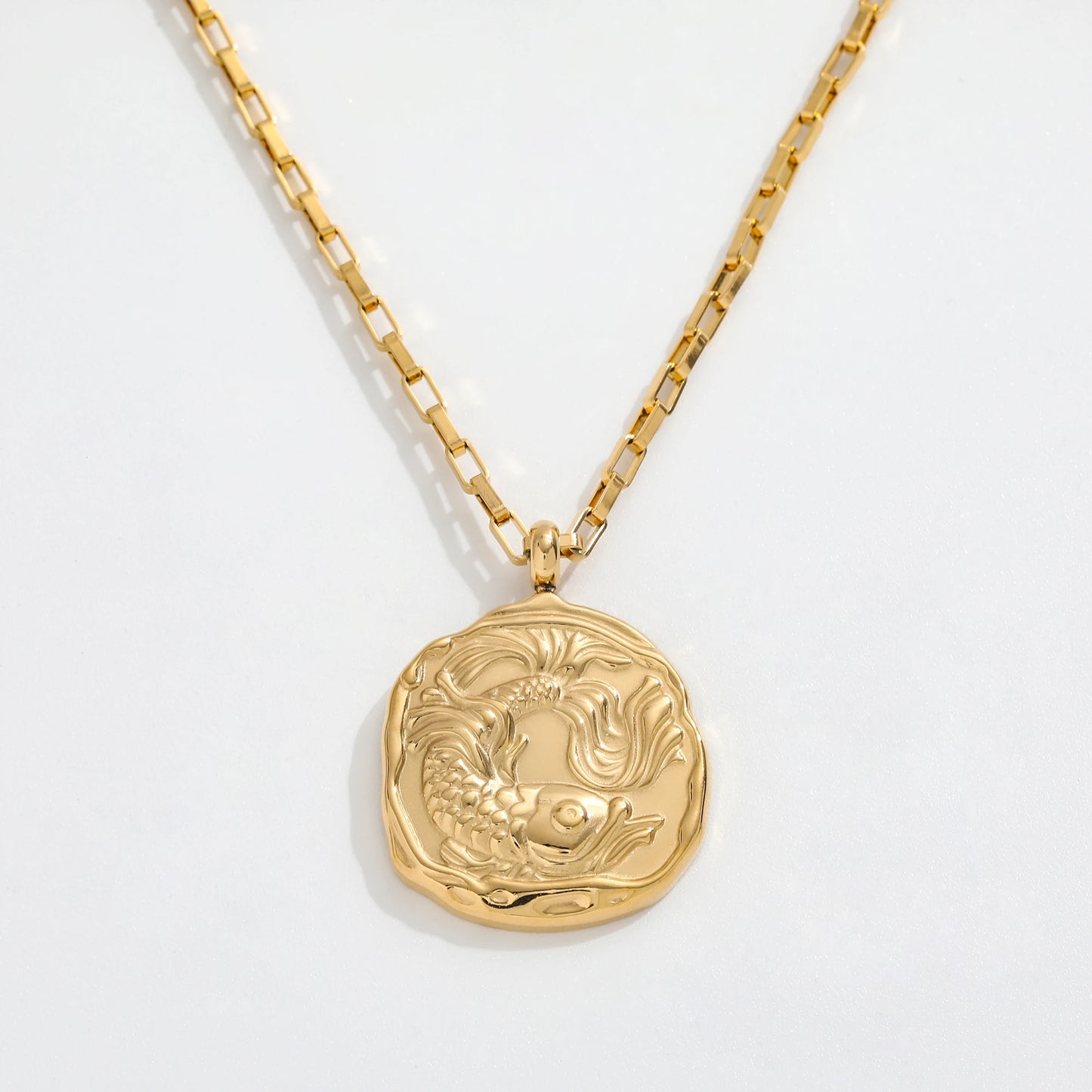 Pisces Zodiac Chain Necklace