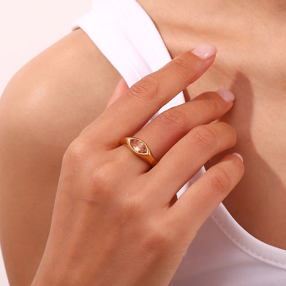 Glimmer Eye Ring