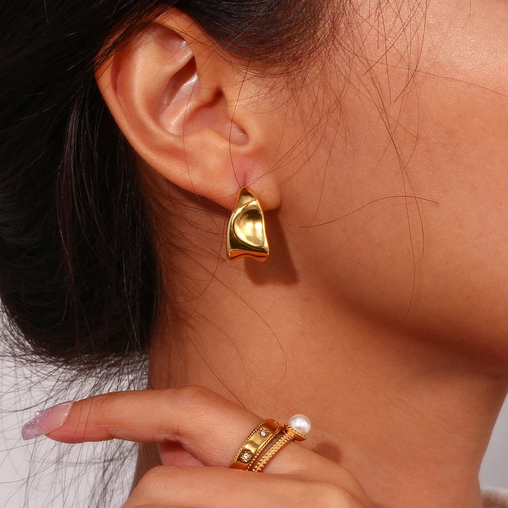 Molten Curve Hoops