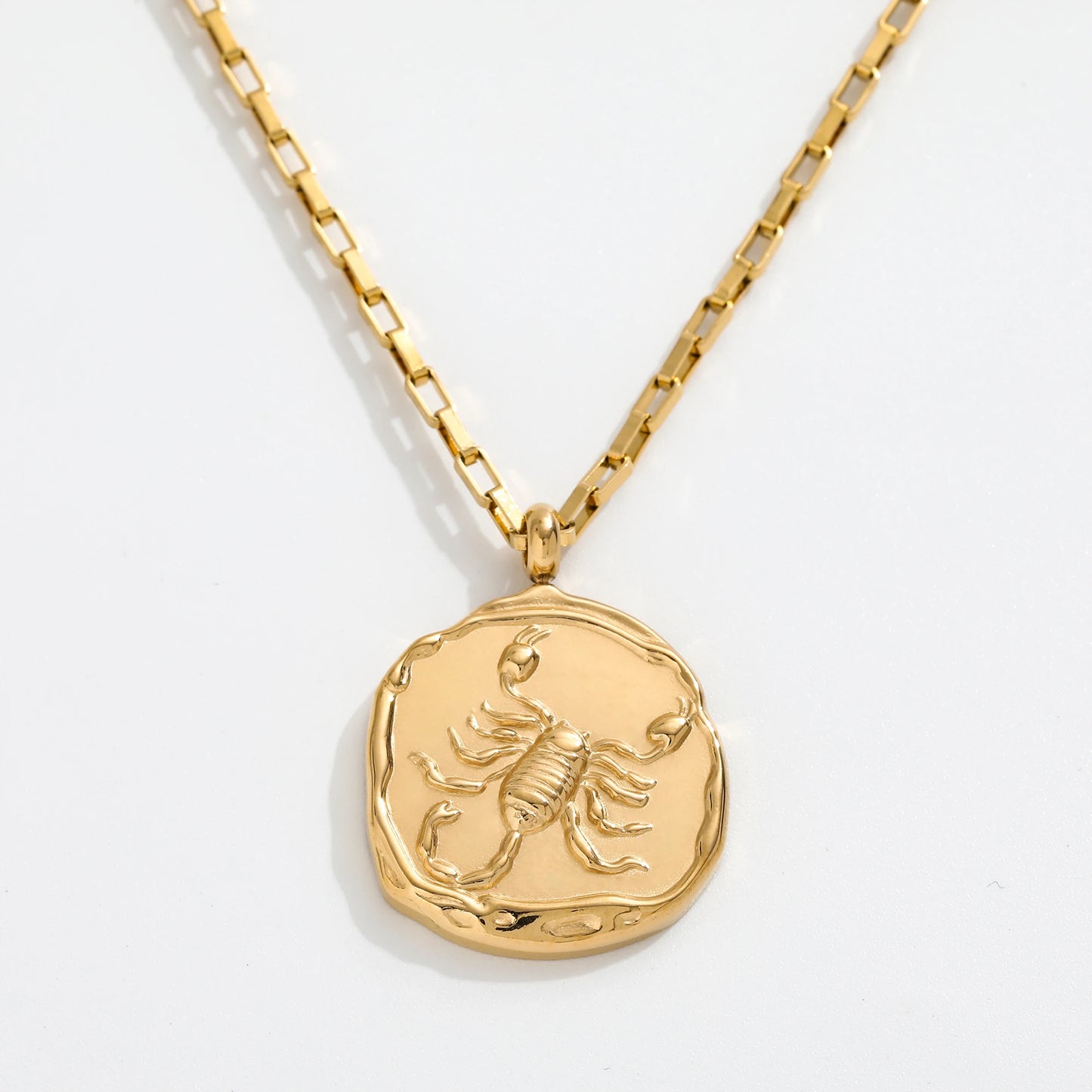 Scorpio Zodiac Chain Necklace