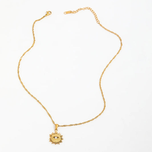 Radiant Eye Necklace