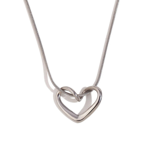 Sculpted Heart Necklace