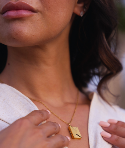 Envelope of Love – Hidden Message Pendant