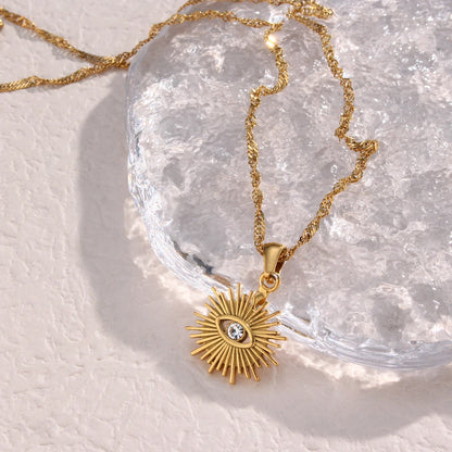 Radiant Eye Necklace