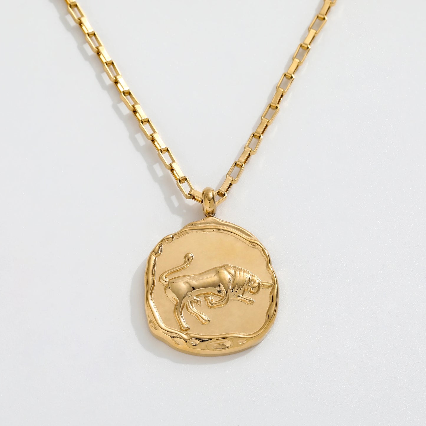 Taurus Zodiac Chain Necklace