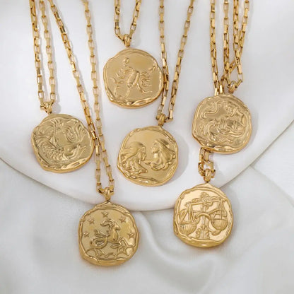 Capricornus Zodiac Chain Necklace