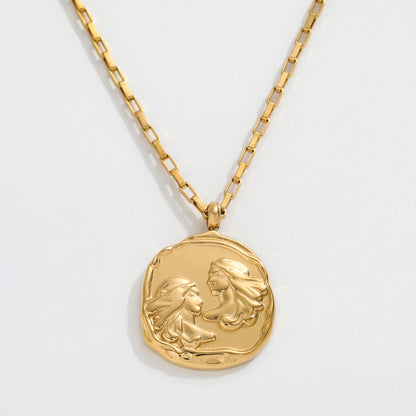 Gemini Zodiac Chain Necklace