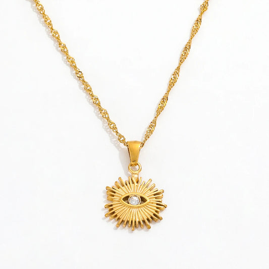 Radiant Eye Necklace