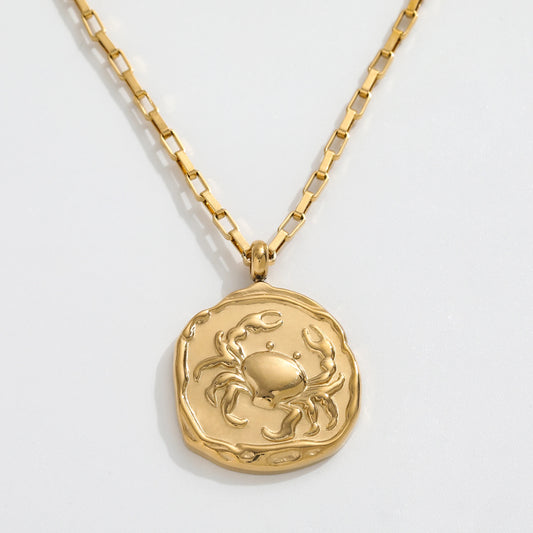 Cancer Zodiac Chain Necklace