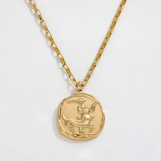 Virgo Zodiac Chain Necklace